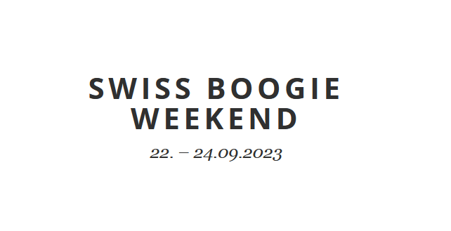 swiss boogie weekend